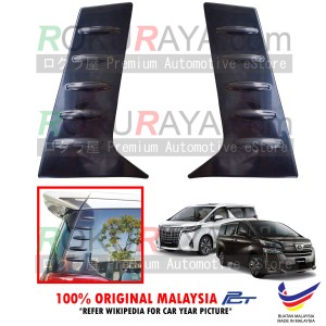 Toyota Alphard Vellfire AH30 (3rd Gen) 2015 Aerodynamic Rear Triangle Side Window Mirror Cover